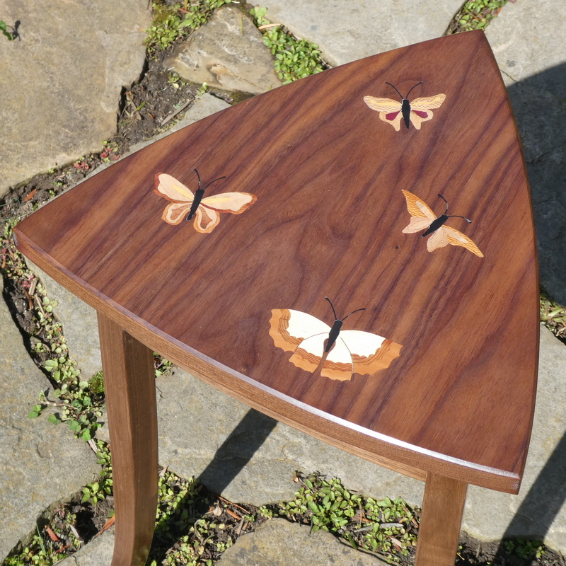 Wine glass table